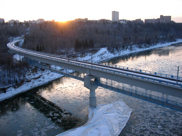 Ice Floe #5, North Saskatchewan November 2006