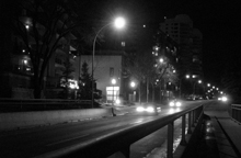 Saskatchewan drive, night